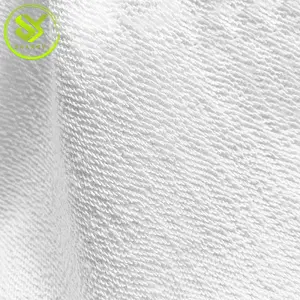 320gsm Текстильное Сырье 100% хлопок BCI Сертифицированный трикотажный французский махровый хлопок органический худи Премиум переработанная хлопчатобумажная ткань
