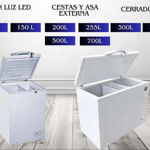 Meilleurs congélateurs commerciaux populaires 2025, congélateur horizontal, réfrigérateur coffre à grande poignée, compresseur R134a, double porte, 160 - Product Image 5