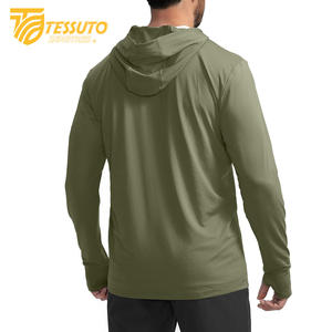 เสื้อมีฮู้ดสไตล์ฮิปฮอปผ้าฝ้าย100% หนักสำหรับผู้ชายเสื้อฮู้ดแบบวินเทจปักลายด้วยซิป - Product Image 1