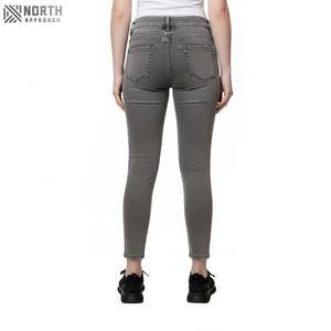 Pantalones vaqueros ajustados de cintura alta para mujer de alta calidad, recién llegados, diseño de moda de talla grande con características personalizadas transpirables, pantalones vaqueros para mujer - Product Image 3