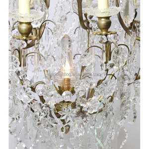 Lustre suspendu en cristal français européen Maria Candle Theresa créatif pour hall d'hôtel, grand lustre décoratif - Product Image 2