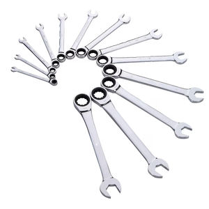 Ensembles d'outils combinés de réparation manuelle de prix usine directe clé à cliquet à main petite clé à douille de l'Inde - Product Image 1