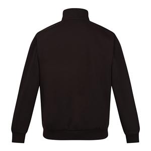 Sweat-shirt surdimensionné à demi-fermeture éclair 100% coton Sweat-shirt à demi-fermeture éclair uni Sweat-shirt d'hiver Logo personnalisé en gros - Product Image 5