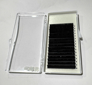 Wholesale Custom 0.05 0.07 Cashmere Long Stem <b>Premade</b> Volume <b>Fan</b> Eyelash Extension 1000 <b>Fans</b> Loose Promade <b>Fans</b> <b>Lash</b> Extension - Product Image 5