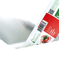 Film d'emballage alimentaire en aluminium souple imprimé sur mesure, résistant à l'humidité, film plastique laminé pour sachets de snacks, rouleau de film