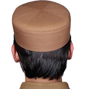 Gorras de ganchillo islámico musulmán árabe de punto al por mayor, sombreros Koofi Kofi Namaz, gorras de malla transpirables para musulmanes, gorra Kufi - Product Image 2