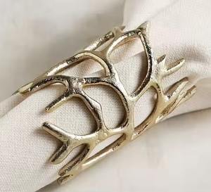 Vajilla de diseño de nuevo estilo, artículo decorativo para comedor, soporte de pañuelos de Metal, servilleteros de alta calidad para el hogar y el Hotel - Product Image 1