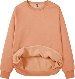 Haute qualité Polyester coton polaire doublé col rond personnalisé teint hiver sweat chaud et confortable hommes sweats à capuche et sweat-shirts - Product Image 1