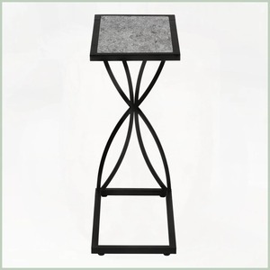 Nouvelle table basse design moderne et créative, couleur or avec marbre pour salon - Product Image 6