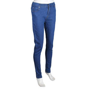 Pantalon en jean pour femme - Bleu foncé - Product Image 1