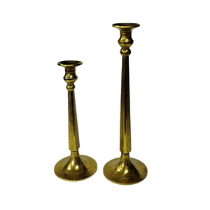 Aluminum Tall Silver Color Pillar T <b>Light</b> Candle Holder Antique Design Handmade Candle <b>Stand</b> for Home & <b>Living</b> <b>Room</b> Decoration - Product Image 3