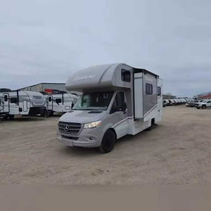 รถบรรทุก4x4บ้านหรูหรารถบ้านไฟเบอร์กลาส RV สำหรับตั้งแคมป์กลางแจ้งรถออฟโรด - Product Image 1