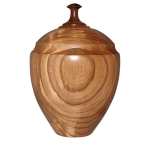 Urnas de cremación con acabado brillante, urnas de cremación sostenibles decorativas hechas a mano, recuerdo de Metal de latón, cenizas para adultos - Product Image 4