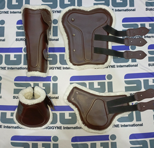 Bottes d'équitation confortables SURGIGYNE de qualité supérieure internationale, couleur marron, légères, imperméables, durables, personnalisables, CE - Product Image 4