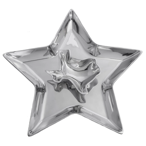 Export Quality Silver Finished Stainless Steel <b>Chip</b> And Dip Bowl For Serving <b>Chip</b> And Dip <b>Tray</b> Other Snacks With Silver Finished - Product Image 6