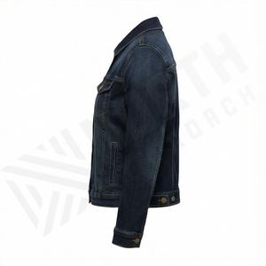 Chaqueta Vaquera de Invierno para Hombre, Nueva Tendencia, Alta Calidad, Servicio OEM, Elegante, Transpirable, con Logotipo Frontal, Venta al Por Mayor - Product Image 3