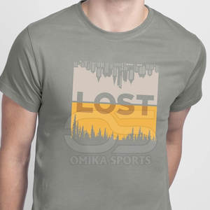 T-shirt imprimé élégant pour hommes Design graphique à la mode T-shirt imprimé en coton doux pour hommes - Product Image 5