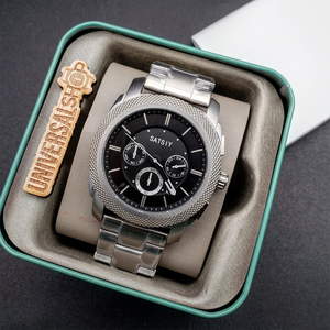 <span class=keywords><strong>2025</strong></span> Sıcak Fırsat FOSSILA FS4552 Erkek Moda Spor Kronograf Saat Kuvars Mekanizma 50M Su Geçirmez Paslanmaz Çelik Kasa Deri - Product Image 3