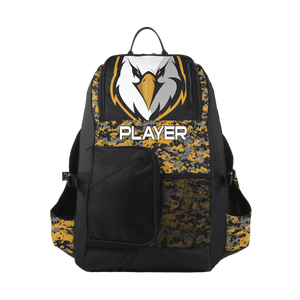 กระเป๋าอุปกรณ์ฮอกกี้ระดับพรีเมี่ยมสำหรับจัดเก็บอุปกรณ์ขนาดใหญ่ทั้งหมดมือจับเสริมการระบายอากาศและล้อสำหรับผู้เล่นทีมและเกมท่องเที่ยว - Product Image 1