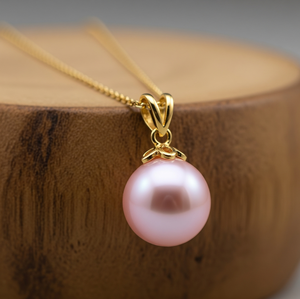 Cadena de Plata de Ley 925 hecha a mano, colgante chapado en oro de 18 quilates, Perla Rosa Natural Bohemia, piedras de cristal curativas, regalo en forma de gota - Product Image 3