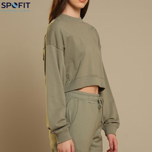 Sudaderas con Capucha Casuales de Invierno para Mujer, Suaves, Transpirables, de Punto, Lavadas al Ácido, Anti-Pilling, con Opciones de Logotipo Personalizado - Product Image 3