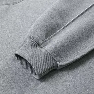 Sweat-shirt court en coton molletonné pour femmes, pull ras du cou, haut court surdimensionné, imprimé personnalisé, vêtements brodés personnalisés 2023 - Product Image 6