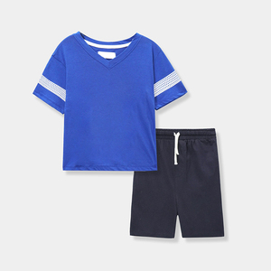 Nouvelle arrivée d'été 2025 survêtement été garçons ensemble de vêtements fabriqué au Pakistan enfants survêtement à vendre - Product Image 1