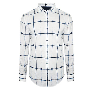 Camisas de vestir informales de alta calidad para hombre, venta al por mayor, logotipo personalizado, diseño transpirable, cuello levantado - Product Image 4