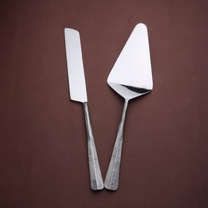 Antique Handmade Metal <b>Cake</b> <b>Server</b> & Knife Set For Restaurant Wedding Party Use at Reasonable Price - Product Image 4