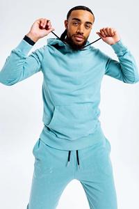 Ensemble survêtement personnalisé de haute qualité en polyester/coton, lavage à l'acide, taille plus, lavage à la pierre, vintage, sweat-shirt à capuche, pantalon de jogging pour l'hiver - Product Image 2