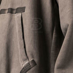 Sweat à capuche à manches longues délavé à l'acide pour hommes fabriqué en usine Nouveau Style Streetwear Plus Size Slim Fit Winter Collection - Product Image 6