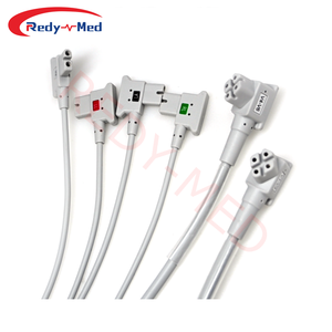 สายเคเบิล EKG กล้วย Holter 10ตะกั่วอุปกรณ์ทางการแพทย์ใช้ได้กับฟิลิปส์ - Product Image 3