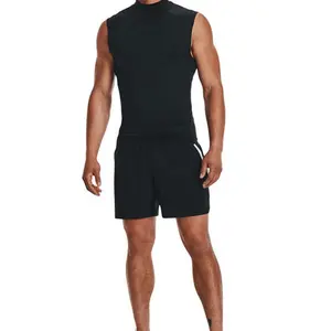 Pantalones cortos de verano para hombre, pantalones cortos de gimnasio de algodón 100% personalizados de alta calidad, pantalones cortos de talla grande para hombre - Product Image 4