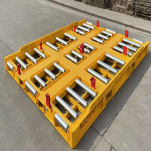 Plataforma Rodante para Palés de Aviación para Aeropuertos, Capacidad de Carga de 7000 kg, Rodillos GW - Product Image 4