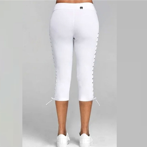 Leggings Capri de qualité supérieure pour dames Leggings sans couture serrés à la mode Pantalon grande taille Push Up Leggings Capri de gymnastique personnalisés - Product Image 2