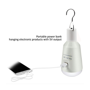 Práctica linterna LED portátil para acampar al aire libre jardín Panel <span class=keywords><strong>solar</strong></span> impermeable alimentado con batería de litio Bombilla LED <span class=keywords><strong>solar</strong></span> - Product Image 6