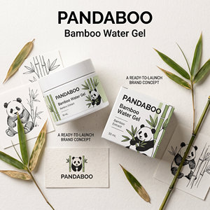 Crema y Loción Facial de Gel de Agua de Bambú Pandaboo 50 mL, Marca Lista para Lanzar - Product Image 1