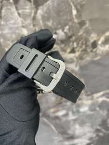 Luxurious <b>Black</b> Belt Hip Hop Bling Iced Out <b>Watch</b> VVS Iced Out <b>Watch</b> For <b>Men</b> Hip Hop Diamond <b>Watch</b> Gift For Rapper - Product Image 2