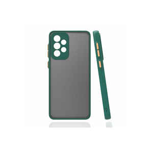 Funda Trasera Delgada Safa Hux para Samsung Galaxy A72 Verde Oscuro, Funda Protectora de Silicona Antigolpes, Material de Goma - Product Image 1