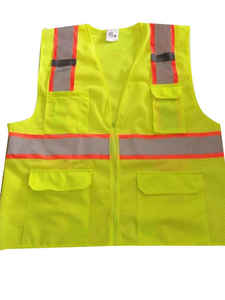 Chaleco reflectante de trabajo, ropa de trabajo de seguridad de alta visibilidad, transpirable, ligero, duradero, cómodo, chaleco reflectante para exteriores - Product Image 3