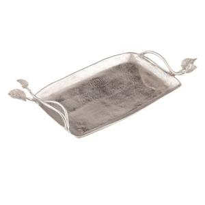 Plateau de service carré de designer avec poignée nickelée de haute qualité pour l'hôtel, la maison et la cuisine - Product Image 1