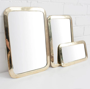 Décoration d'intérieur, œuvre d'art contemporaine en métal doré, miroir halo combiné à suspension libre, art mural conçu dans le style Art déco - Product Image 2