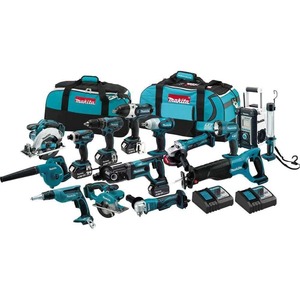 ราคาดีที่สุดสำหรับ Makitas LXT1500 18V LXT ชุดเครื่องมือไร้สายลิเธียมไอออน 15 ชิ้น ชุดคอมโบ (3.0Ah) - Product Image 3