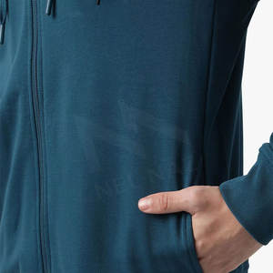 Personalizado al por mayor Zip Up Streetwear cremallera doble cremallera algodón peso pesado Sudadera con capucha hombres sudaderas con capucha - Product Image 5