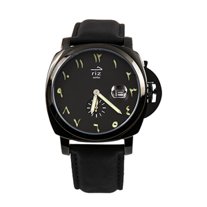 Luxury Fashion Business GFL-H1014 Custom Own Brand Quartz <b>Watches</b> Stainless steel <b>case</b> Japan movement top-grain leather strap - Product Image 2