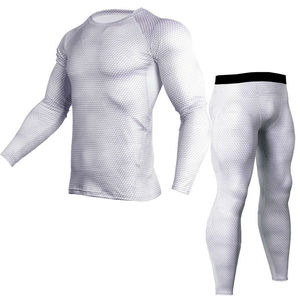 Wholesale 2 Price Jiu-Jitsu Set Customized Silk Screen Printed Compression Fight <b>Shorts</b> <b>Men</b> Spandex/Nylon Breathable Quick Front - Product Image 3