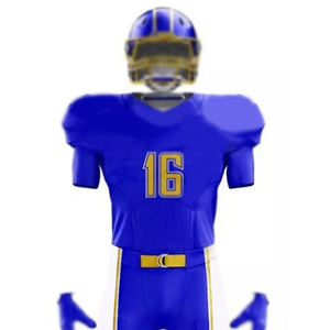 Maillot de football américain pour homme, logo et numéro personnalisés, respirant, antibactérien, grande taille, manches courtes, ensemble uniforme pour activités de plein air - Product Image 3