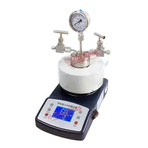 Lab High Pressure Stainless Steel Hydrothermal Synthesis Stirring Micro Autoclave Reactor