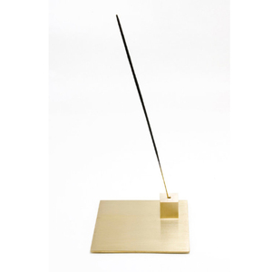 Antique Gold Brass Metal Square <b>Incense</b> <b>Stick</b> <b>Holder</b> - Product Image 2