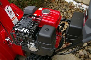 Hondaa HSL2511 HSS928A Auger Smart FI Track Snow Blower Red And Gray Color Snow Blower Red Gas <b>Powered</b> Two Stage Auger Clearing - Product Image 2